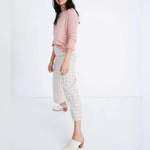 Madewell Emmet windowpane pants size 29